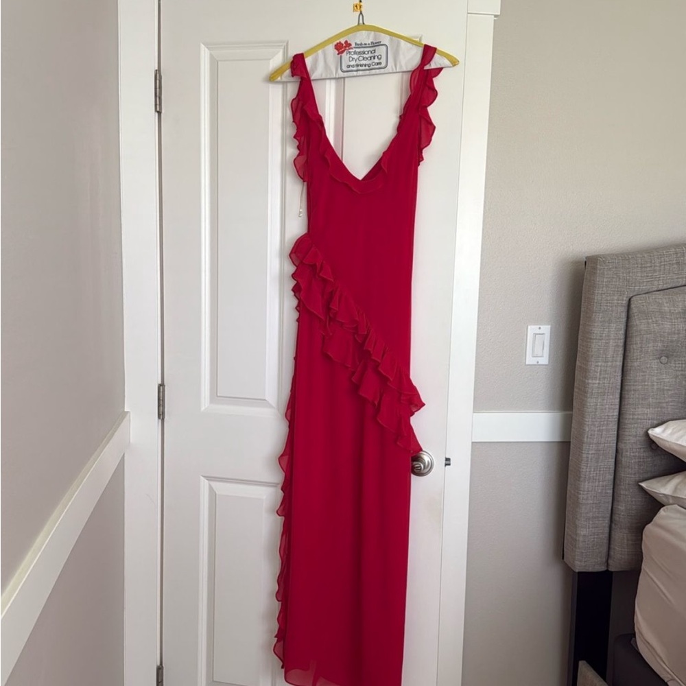 Red dress